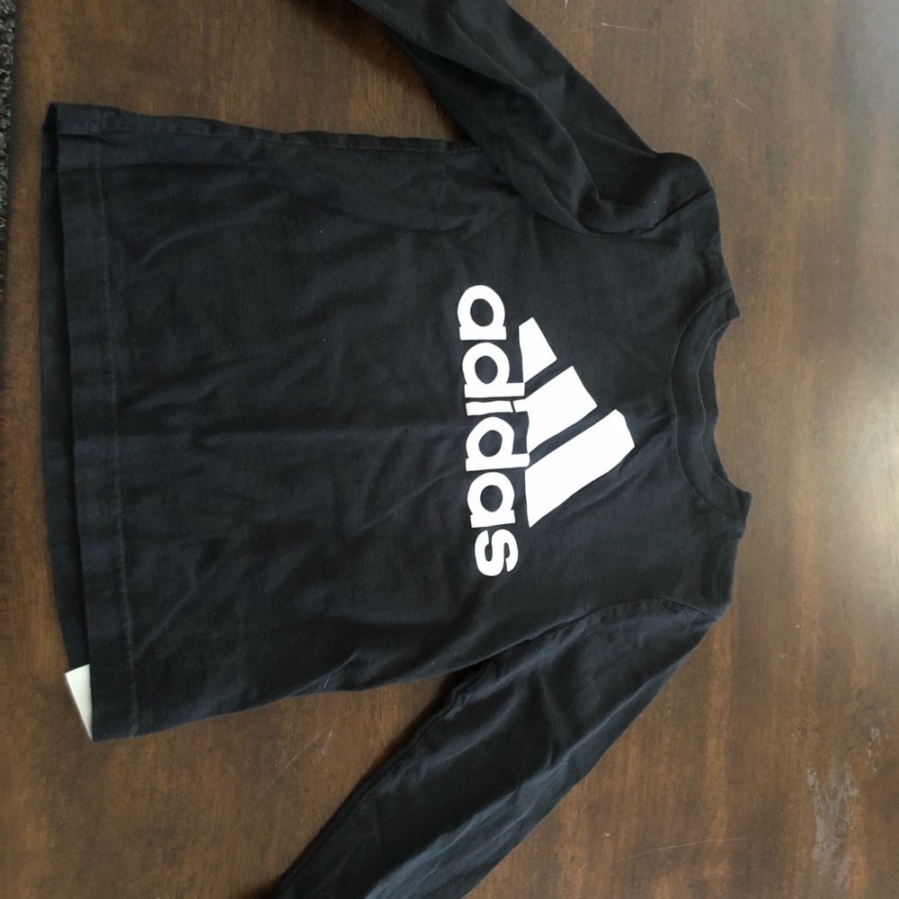 2 size 3t adidas long sleeve shirts
